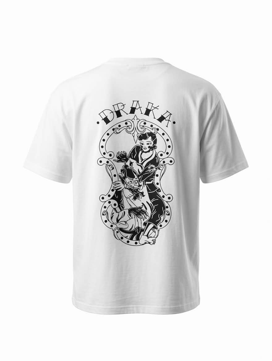 DEMONS WITHIN – White Heavyweight Tee